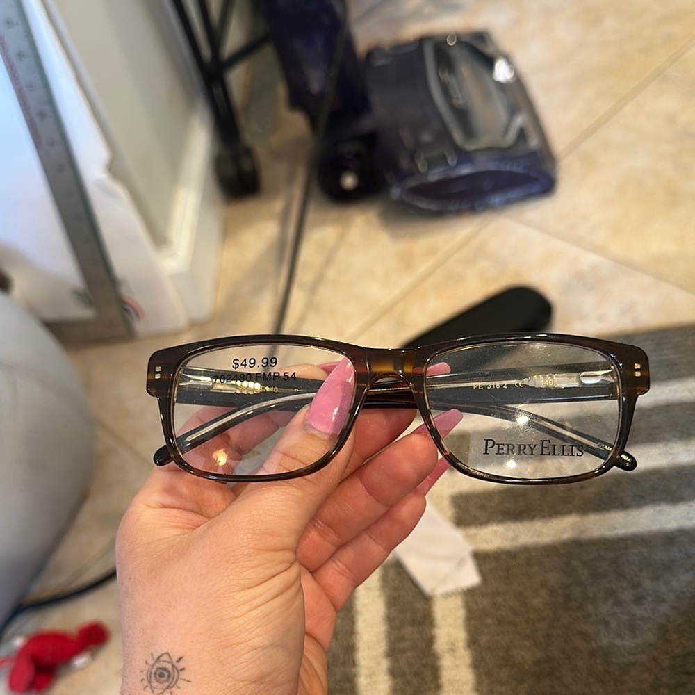 Perry Ellis Tortoise Shell Eyeglasses